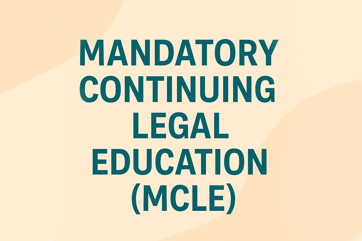 Transforming Mandatory Continuing Legal Education with Mediation Training